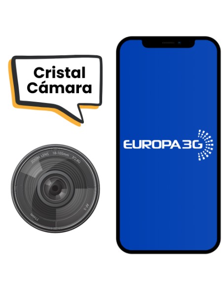Reparación de Cristal Cámara Trasera iPhone 12 Mini Madrid
