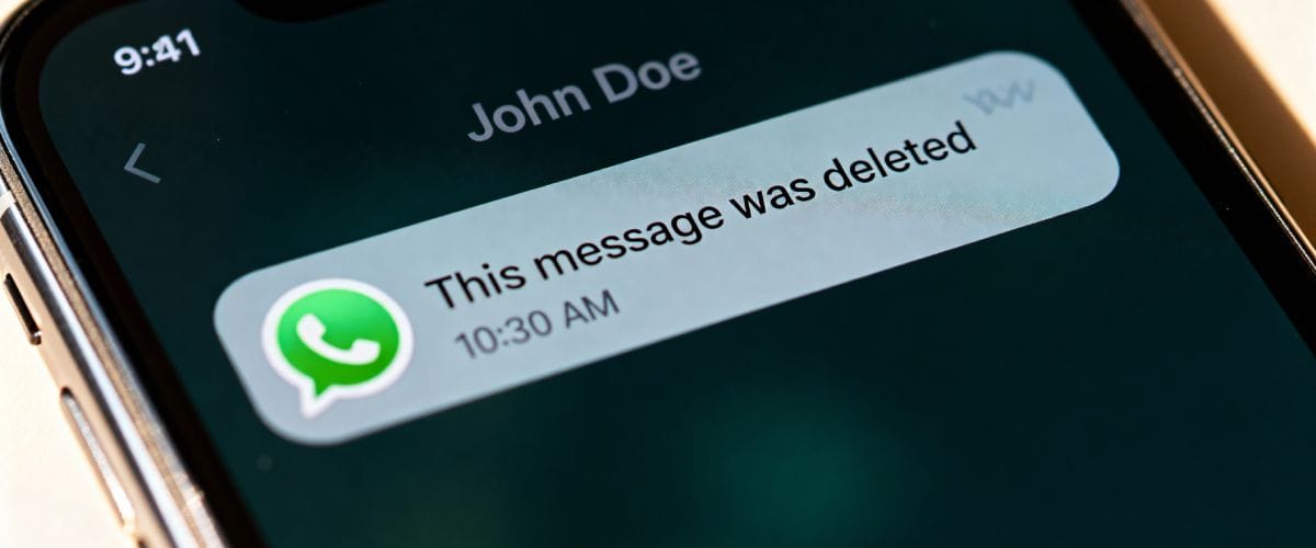Ver mensajes eliminados del WhatsApp en iPhone