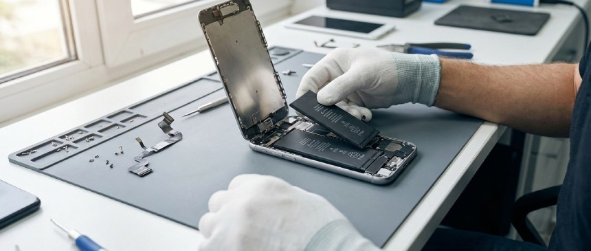 Cambio de batería de móvil en Europa 3G Madrid