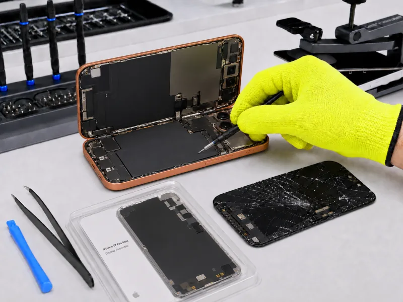 Cambio de pantalla de móvil en Europa 3G Madrid